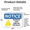 Signmission Maximum Load 3000 Lbs Sign With Symbol, 24 in W x Rectangle, Vinyl Decal OS-2PACK-NS-D-1824-L-15942 - alternate 2